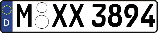 M-XX3894