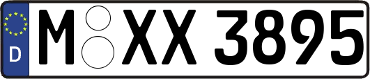 M-XX3895