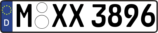 M-XX3896