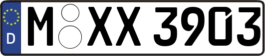M-XX3903