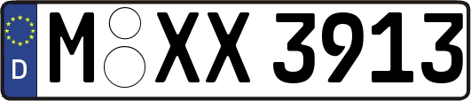 M-XX3913