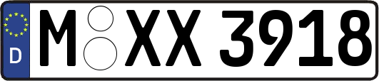M-XX3918