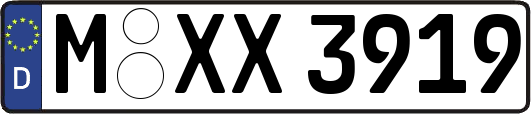 M-XX3919