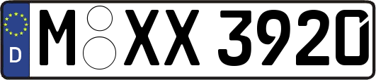 M-XX3920