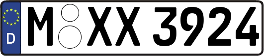 M-XX3924