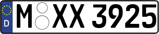 M-XX3925