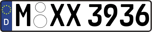 M-XX3936