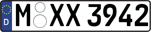 M-XX3942