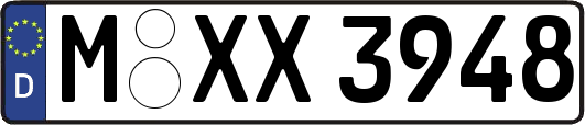 M-XX3948