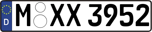 M-XX3952
