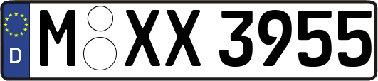 M-XX3955