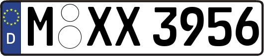 M-XX3956
