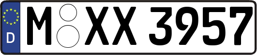 M-XX3957
