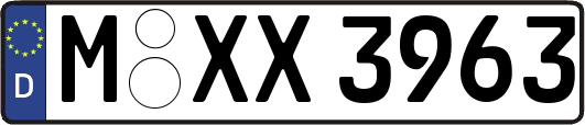 M-XX3963