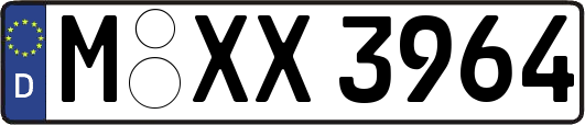 M-XX3964