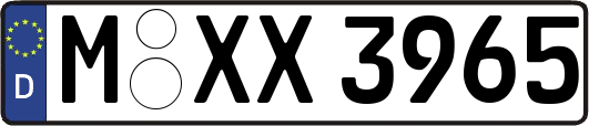 M-XX3965