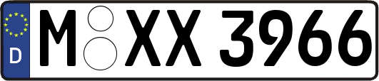 M-XX3966