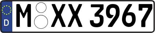 M-XX3967