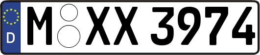 M-XX3974