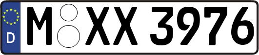 M-XX3976
