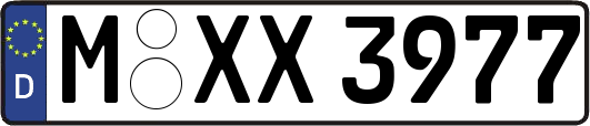 M-XX3977