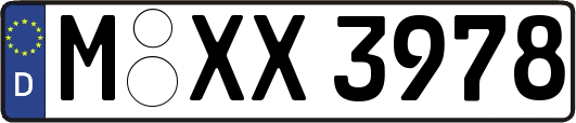 M-XX3978