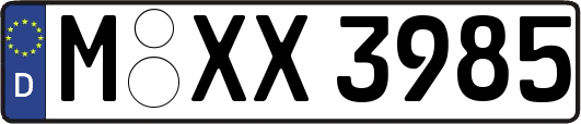 M-XX3985