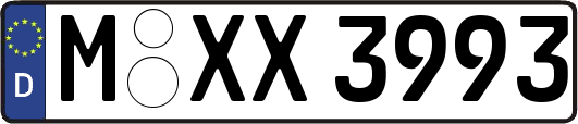M-XX3993