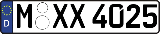 M-XX4025