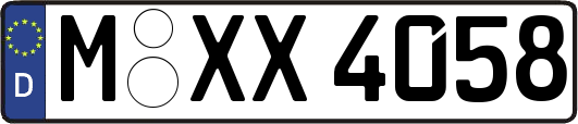 M-XX4058