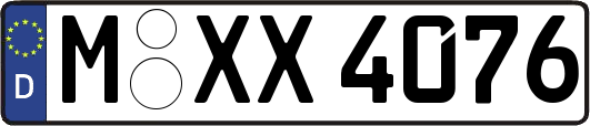 M-XX4076