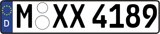 M-XX4189