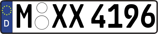 M-XX4196