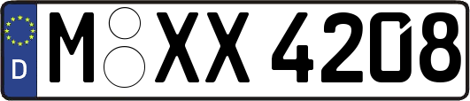 M-XX4208