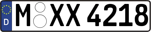 M-XX4218