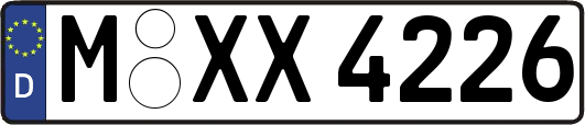 M-XX4226