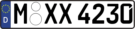 M-XX4230