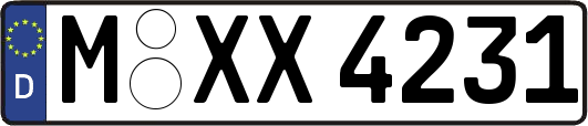 M-XX4231