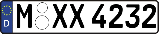M-XX4232