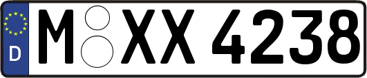 M-XX4238