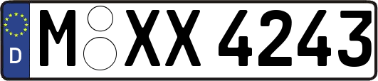 M-XX4243