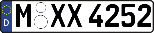 M-XX4252