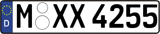 M-XX4255