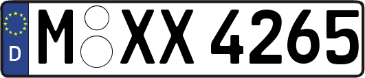 M-XX4265