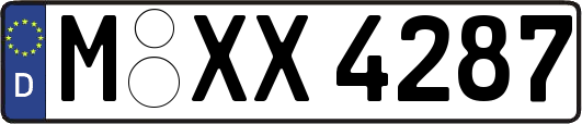 M-XX4287