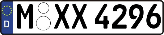 M-XX4296