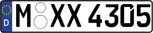 M-XX4305