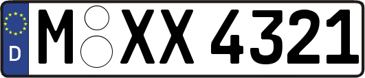 M-XX4321