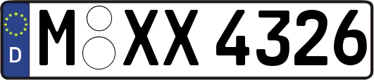 M-XX4326