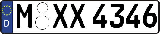 M-XX4346